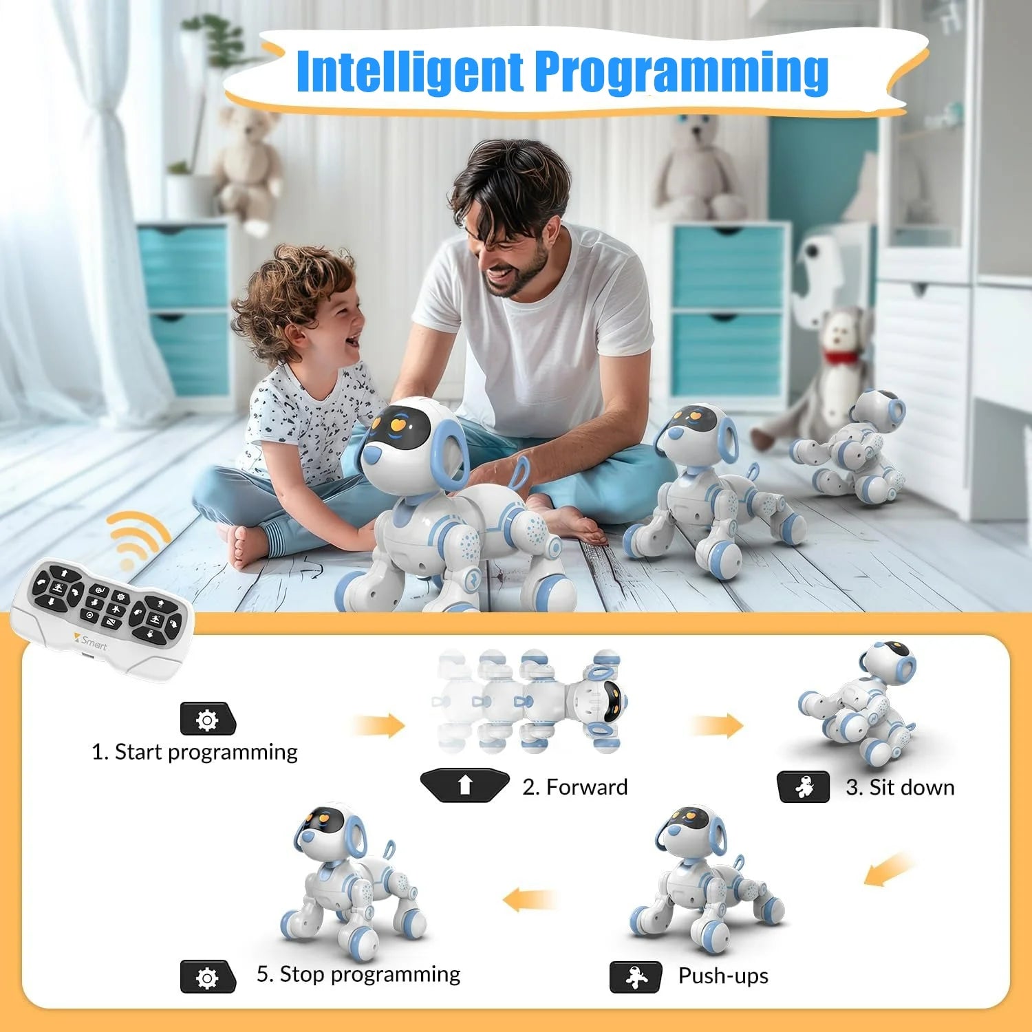 Programmable Robot Dog Toy
