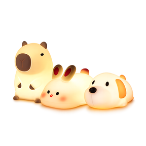 Cute Animal Night Light – Silicone Touch Lamp
