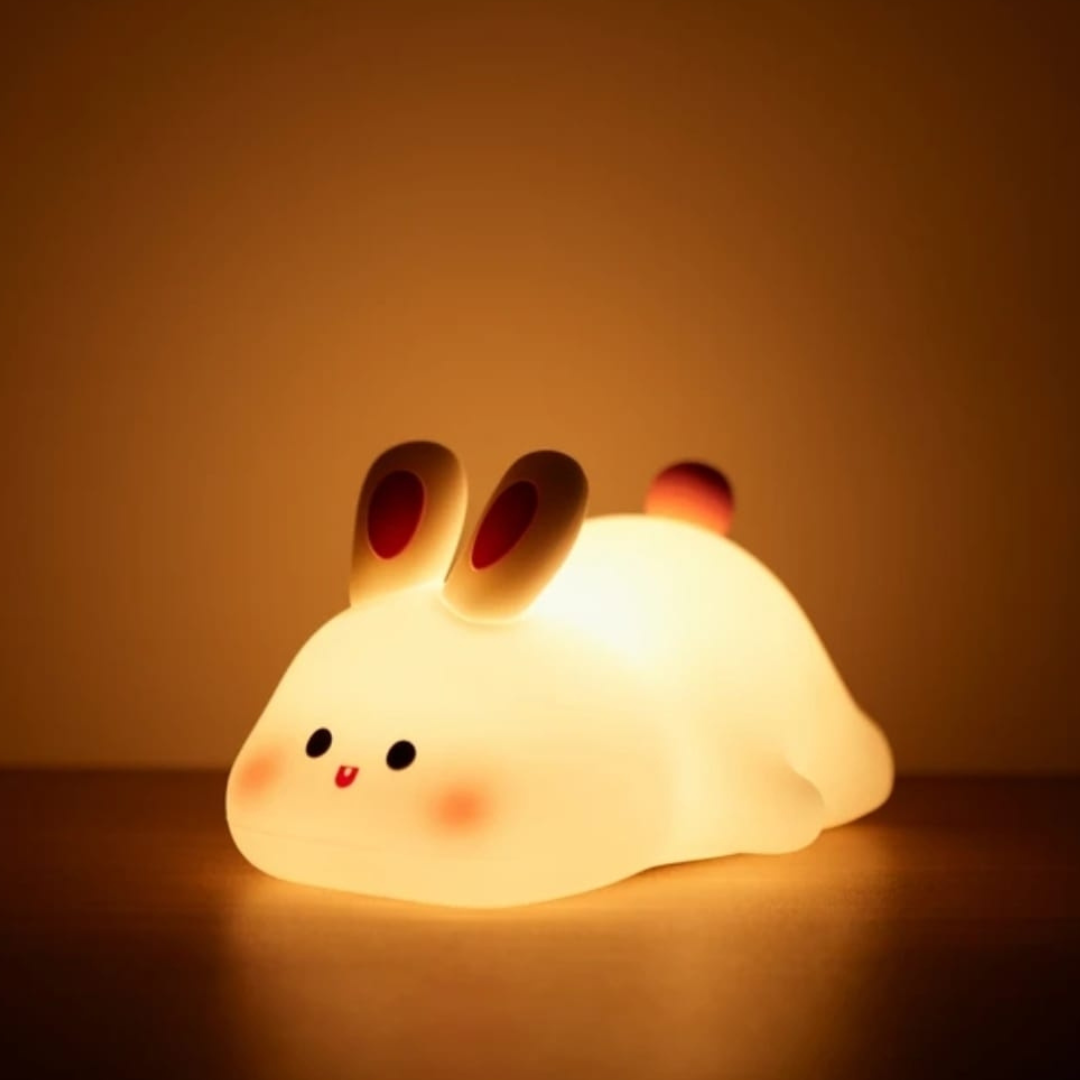 Cute Animal Night Light – Silicone Touch Lamp
