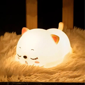 Cute Animal Night Light – Silicone Touch Lamp